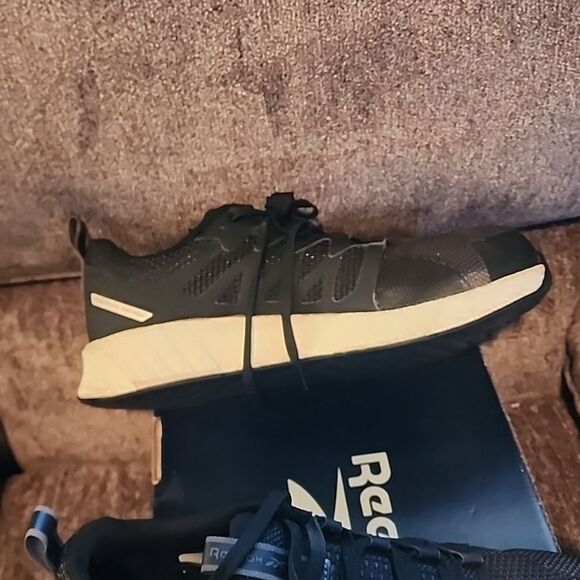 Men's Fusion weave work comp toe size 10W athletic style work shoes - Picture 4 of 6